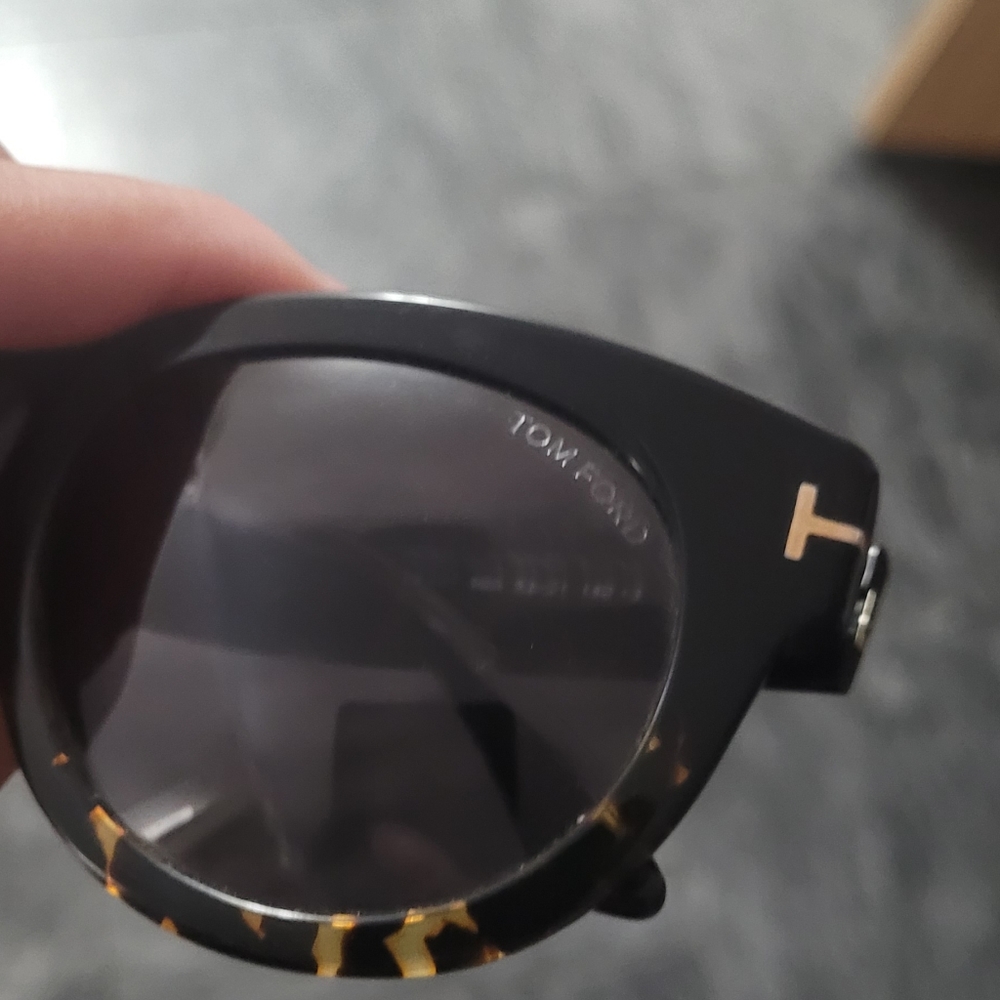 Authentic TF tortoise sunglasses